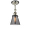 Innovations Lighting Small Cone 1 Light Sconce Part Of The Franklin Restoration Collection 203BP-PNBK-G63