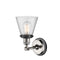 Innovations Lighting Small Cone 1 Light Sconce Part Of The Franklin Restoration Collection 203BP-PNBK-G64
