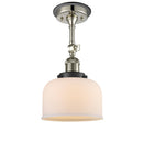 Innovations Lighting Large Bell 1 Light Sconce Part Of The Franklin Restoration Collection 203BP-PNBK-G71