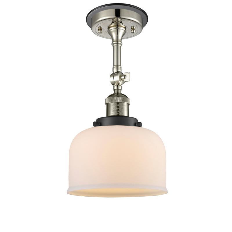 Innovations Lighting Large Bell 1 Light Sconce Part Of The Franklin Restoration Collection 203BP-PNBK-G71