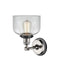 Innovations Lighting Large Bell 1 Light Sconce Part Of The Franklin Restoration Collection 203BP-PNBK-G72