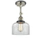 Innovations Lighting Large Bell 1 Light Sconce Part Of The Franklin Restoration Collection 203BP-PNBK-G72