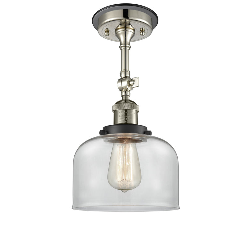 Innovations Lighting Large Bell 1 Light Sconce Part Of The Franklin Restoration Collection 203BP-PNBK-G72