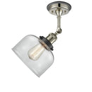 Innovations Lighting Large Bell 1 Light Sconce Part Of The Franklin Restoration Collection 203BP-PNBK-G72