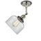 Innovations Lighting Large Bell 1 Light Sconce Part Of The Franklin Restoration Collection 203BP-PNBK-G72