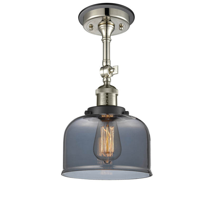 Innovations Lighting Large Bell 1 Light Sconce Part Of The Franklin Restoration Collection 203BP-PNBK-G73