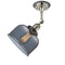 Innovations Lighting Large Bell 1 Light Sconce Part Of The Franklin Restoration Collection 203BP-PNBK-G73