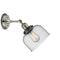 Innovations Lighting Large Bell 1 Light Sconce Part Of The Franklin Restoration Collection 203BP-PNBK-G74