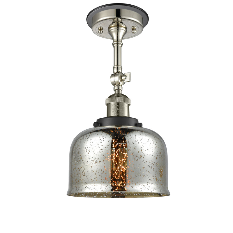 Innovations Lighting Large Bell 1 Light Sconce Part Of The Franklin Restoration Collection 203BP-PNBK-G78