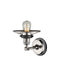 Innovations Lighting Railroad 1 Light Sconce Part Of The Franklin Restoration Collection 203BP-PNBK-M1-PN