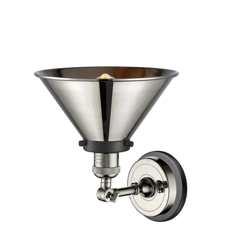 Innovations Lighting Briarcliff 1 Light Sconce Part Of The Franklin Restoration Collection 203BP-PNBK-M10-PN