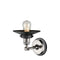 Innovations Lighting Railroad 1 Light Sconce Part Of The Franklin Restoration Collection 203BP-PNBK-M6-BK