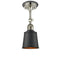 Innovations Lighting Addison 1 Light Sconce Part Of The Franklin Restoration Collection 203BP-PNBK-M9-BK