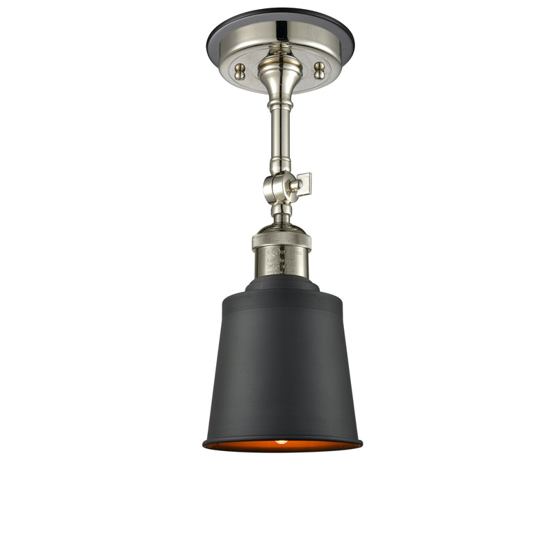 Innovations Lighting Addison 1 Light Sconce Part Of The Franklin Restoration Collection 203BP-PNBK-M9-BK