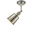 Innovations Lighting Addison 1 Light Sconce Part Of The Franklin Restoration Collection 203BP-PNBK-M9-PN