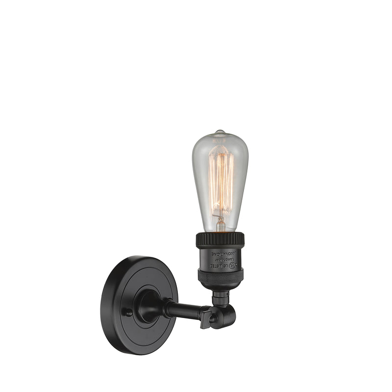 Innovations Lighting Bare Bulb 1 Light Sconce Part Of The Franklin Restoration Collection 203-OB-LED