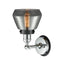 Innovations Lighting Fulton 1 Light Mixed Metals Sconce Part Of The Franklin Restoration Collection 203PC-BPBK-HRBK-G173