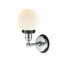 Innovations Lighting Beacon 1 Light 6" Sconce 203PC-BPBK-HRBK-G201-6