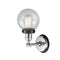 Innovations Lighting Beacon 1 Light 6" Sconce 203PC-BPBK-HRBK-G204-6