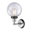 Innovations Lighting Beacon 1 Light 8" Sconce 203PC-BPBK-HRBK-G204-8