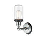 Innovations Lighting Dover 1 Light Mixed Metals Sconce Part Of The Franklin Restoration Collection 203PC-BPBK-HRBK-G314