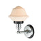 Innovations Lighting Small Oxford 1 Light Mixed Metals Sconce Part Of The Franklin Restoration Collection 203PC-BPBK-HRBK-G531