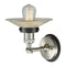 Innovations Lighting Halophane 1 Light Mixed Metals Sconce Part Of The Franklin Restoration Collection 203SN-BPBK-HRBK-G2