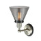 Innovations Lighting Large Cone 1 Light Mixed Metals Sconce Part Of The Franklin Restoration Collection 203SN-BPBK-HRBK-G43