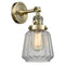 Innovations Lighting Chatham 1 Light 6.25" Sconce with Switch 203SW-AB-G142-LED