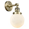 Innovations Lighting Beacon 1 Light 6" Sconce with Switch 203SW-AB-G201-6-LED