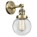 Innovations Lighting Beacon 1 Light 6" Sconce with Switch 203SW-AB-G202-6-LED