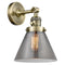 Innovations Lighting Cone 1 Light 8" Sconce with Switch 203SW-AB-G43-LED