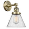 Innovations Lighting Cone 1 Light 8" Sconce with Switch 203SW-AB-G44-LED
