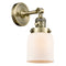 Innovations Lighting Bell 1 Light 5" Sconce with Switch 203SW-AB-G51-LED