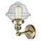 Innovations Lighting Oxford 1 Light 7.5" Sconce with Switch 203SW-AB-G532-LED