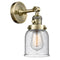 Innovations Lighting Bell 1 Light 5" Sconce with Switch 203SW-AB-G54-LED