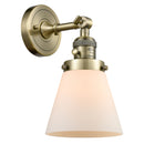 Innovations Lighting Cone 1 Light 6.25" Sconce with Switch 203SW-AB-G61-LED