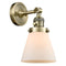 Innovations Lighting Cone 1 Light 6.25" Sconce with Switch 203SW-AB-G61-LED