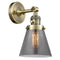 Innovations Lighting Cone 1 Light 6.25" Sconce with Switch 203SW-AB-G63-LED