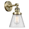 Innovations Lighting Cone 1 Light 6.25" Sconce with Switch 203SW-AB-G64-LED