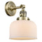 Innovations Lighting Bell 1 Light 8" Sconce with Switch 203SW-AB-G71-LED
