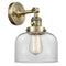 Innovations Lighting Bell 1 Light 8" Sconce With Switch 203SW-AB-G72-LED