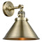 Innovations Lighting Briarcliff 1 Light 10" Sconce With Switch 203SW-AB-M10-AB-LED