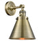 Innovations Lighting Appalachian 1 Light 8" Sconce with Switch 203SW-AB-M13-AB-LED