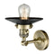 Innovations Lighting Railroad 1 Light 8" Sconce with Switch 203SW-AB-M6-LED