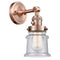 Innovations Lighting Canton 1 Light 6.5" Sconce With Switch 203SW-AC-G184S