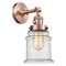 Innovations Lighting Canton 1 Light 6.5" Sconce With Switch 203SW-AC-G184