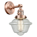 Innovations Lighting Oxford 1 Light 7.5" Sconce With Switch 203SW-AC-G534