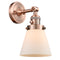 Innovations Lighting Cone 1 Light 6.25" Sconce With Switch 203SW-AC-G61
