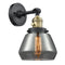 Innovations Lighting Fulton 1 Light 7" Sconce With Switch 203SW-BAB-G173